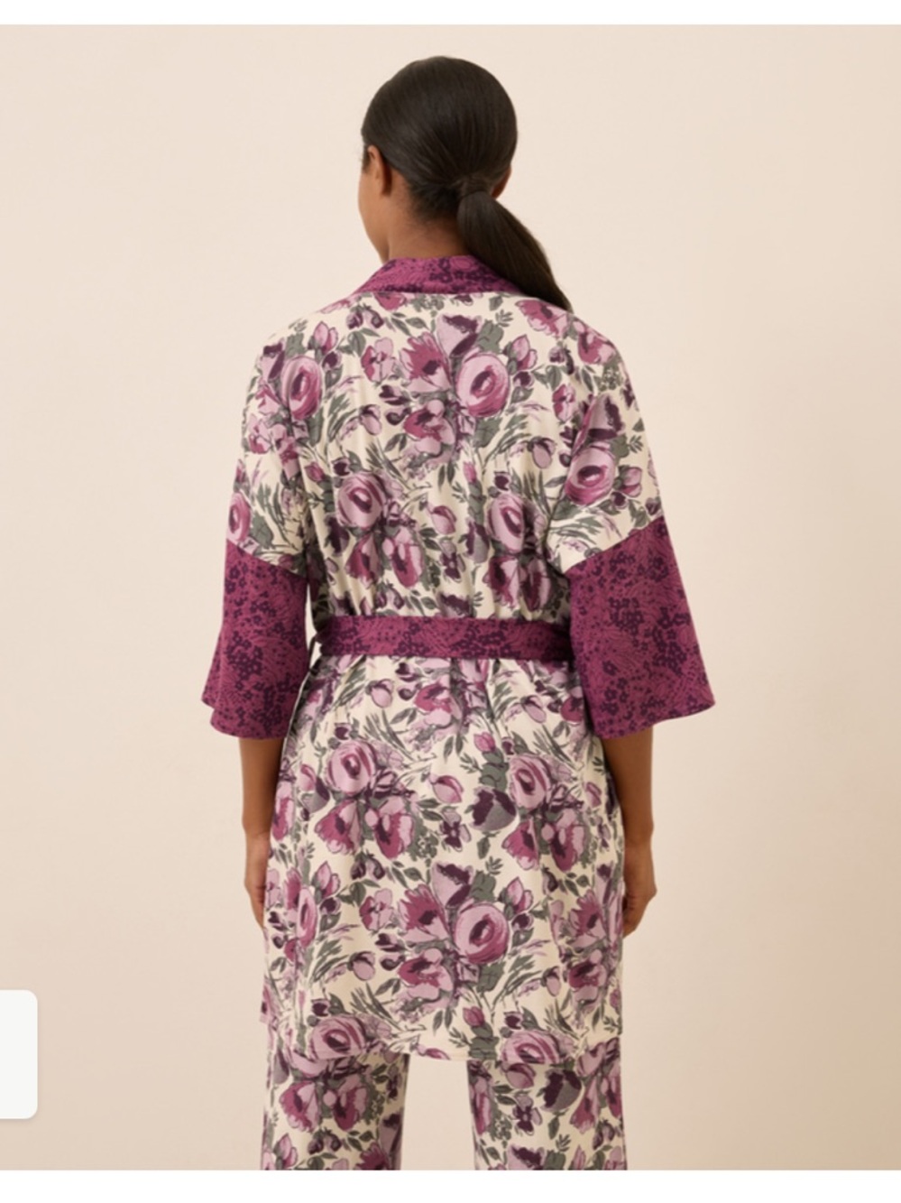Pact Organic Staycation Short Robe - Picture 10 of 14